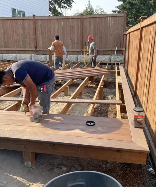 Deck Installation in Lynnwood 